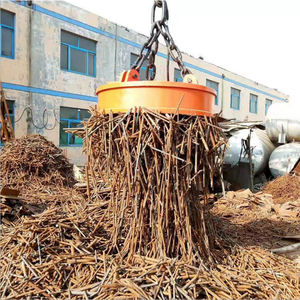 Imán magnético Circular de elevación de desechos para grúa y excavadora, 1000kg, 1,5 m, 24V, para desechos de hierro y acero, gran oferta - Product Image 2
