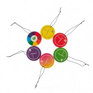 Ambientador colgante promocional para coche con aroma personalizado, ambientadores de papel perfumados para tiendas de lavado de coches - Product Image 1