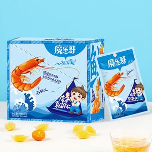 Aperitivos chinos al por mayor, aperitivos Konjac picantes, productos Konjac con sabor a mariscos, camarones vegetarianos - Product Image 5