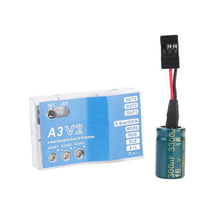 Controlador de Vuelo RC F50A, Giroscopio de 3 Ejes, Sistema A3 V2, Vuelo Estacionario Automático con una Sola Tecla, Multimodo, Compatible con HV - Product Image 1