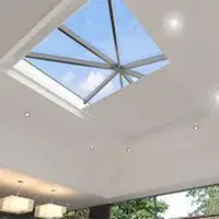 Intelligente motorisierte Oberlicht rollos aus Verdunkelung stoff für Dachfenster aus Dachfenster