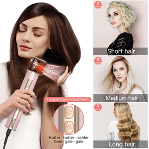 Coanda hiệu ứng lượn sóng Máy sấy tóc Lưu lượng không khí máy sấy tóc không khí gói thùng - Product Image 4