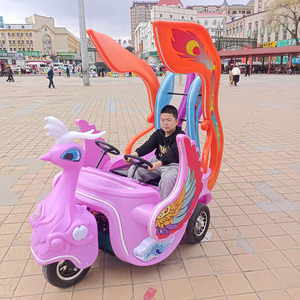 Venta Directa de Fábrica, Juegos Mecánicos Infantiles de Alta Popularidad para Parques Urbanos, Autos Eléctricos con Luces LED de Phoenix para Alquiler en Ferias de Diversiones - Product Image 5