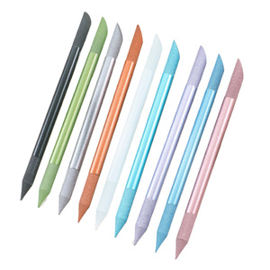 High Quality Mini <b>Nail</b> <b>File</b> Dual Ended Glass Etched Surface Cuticle Pusher Double-Sided Manicure Stick GZ RTS Bulk Mixed Order - Product Image 2