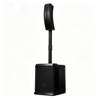 LAL-125DBD Enceinte colonne active DSP en plastique de 12 pouces 600W RMS 135dB Système de sonorisation professionnel Line Array