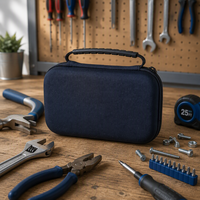 Étui rigide en EVA sur mesure pour accessoires d'outils, fabriqué en Chine, avec poignée