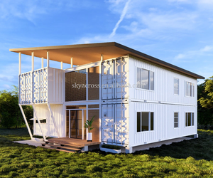 20ft di lusso prefabbricato Mobile piccola casa pronta per <span class=keywords><strong>la</strong></span> spedizione 2 camere da letto bagno cucina piccola casa di due piani - Product Image 5