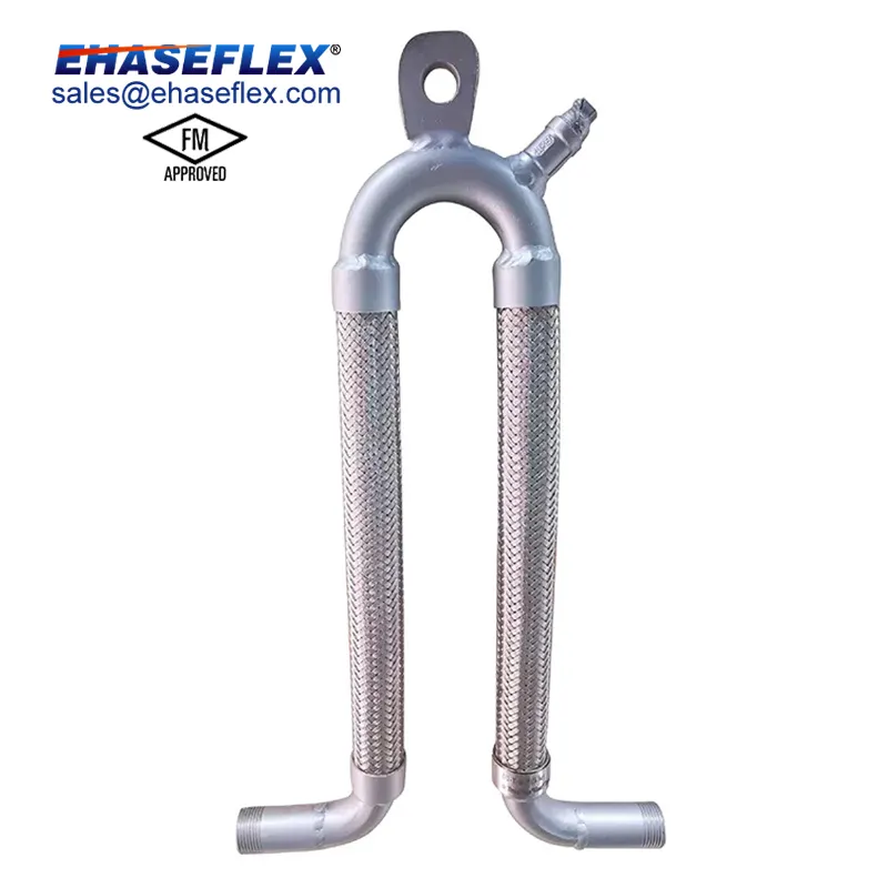 Giunto di dilatazione U-Flex tipo FM in acciaio inossidabile utilizzato per assorbire fratture di potenziale