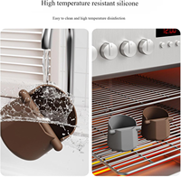 Boîte de récupération des marcottes de café en silicone de qualité alimentaire, bac de rangement hygiénique, accessoire pour expresso