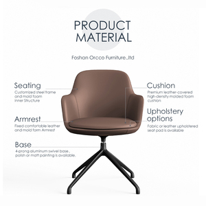 Cadeira de Jantar e Visitas para Escritório, Casa, Hotel, Café e Sala de Reuniões com Novo Design Confortável - Product Image 4