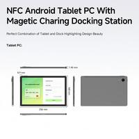 Tablette Android NFC 10,95 pouces certifiée GMS, 8000 mAh, paiement sans contact, tablette TPV avec station d'accueil pour borne de paiement de détail OEM ODM