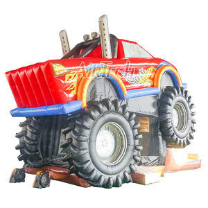 2020 Offre Spéciale <span class=keywords><strong>prix</strong></span> <span class=keywords><strong>petit</strong></span> château gonflable Monster Truck château sautant pour les enfants - Product Image 1