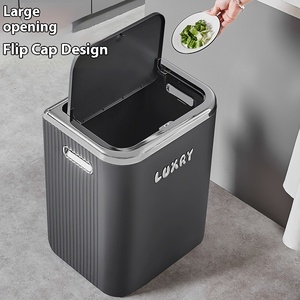 Phòng Khách Nhà Bếp Tái Chế Chất Thải <span class=keywords><strong>Bin</strong></span> Thùng Rác Có Thể Trung Quốc Nhà Máy Nhựa Chất Thải <span class=keywords><strong>Bin</strong></span> Nhựa Chất Thải <span class=keywords><strong>Bin</strong></span> Với Vòng Nắp - Product Image 2