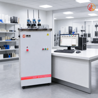 Equipo de Prueba de Punto de Suavidad Vicat HDT, Máquina de Prueba de Temperatura de Deflexión por Calor 300C, 3 Estaciones, Plástico ISO 306 ASTM D1525