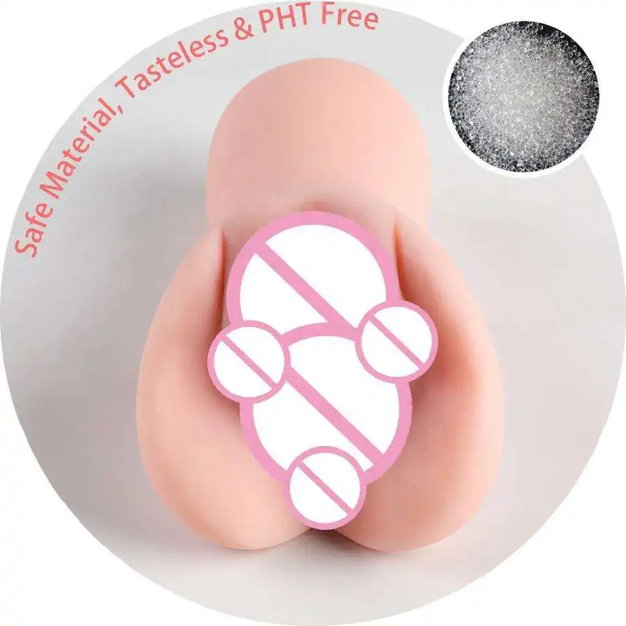 Brinquedo realista de entrada dupla para homens, masturbador artificial 3D, mulher real, sexo vaginal