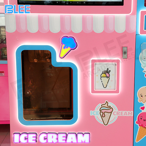 เครื่องทำไอศกรีมนุ่มอัตโนมัติอัจฉริยะสำหรับขายในร่มและกลางแจ้ง สร้างรายได้เชิงพาณิชย์ - Product Image 5