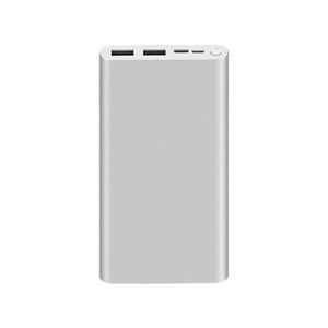 Batterie externe personnalisée 10000 mAh noire, chargeur rapide, promotion, station de batterie externe pour les entreprises - Product Image 1