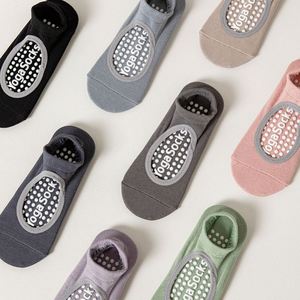 Professional Yoga Socks Backless <b>Silicone</b> Non-Slip Pilates Fitness Dance Room Socks Four Seasons Wholesale Factory Direct Sales - Product Image 4