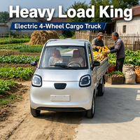 Fourgonnette électrique fermée à 4 roues, mini camionnette pour la livraison et la logistique de fret