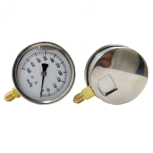 Edelstahl-Analog-Manometer mit Bourdon-Rohr und Messbereich von -450mmHg für Milchpumpen - Product Image 4