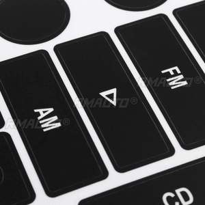 Pegatinas Decorativas para Reparación de Botones de Radio FM para Automóviles VW Golf MK5 y Passat, Nuevo Producto - Product Image 6