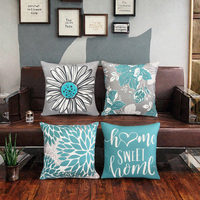 Housses de coussin décoratives carrées 18x18 pouces, taies d'oreiller anti-acariens pour la maison et l'hôtel