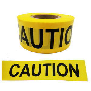 Ruban de signalisation de sécurité PE personnalisé, ruban de signalisation de <span class=keywords><strong>danger</strong></span> imprimé pour la construction et l'industrie - Product Image 5