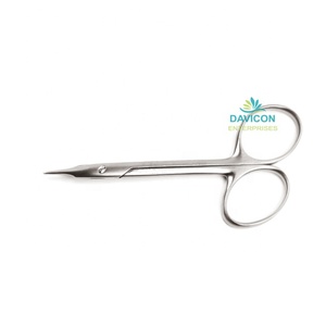 Tijeras Stevens de Acero Inoxidable de Alta Calidad, Mango de Cinta, 4.5 Pulgadas - Product Image 1