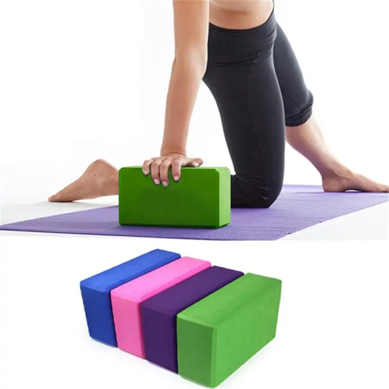 2022 Hochwertige umwelt freundliche benutzer definierte LOGO Print Design Übung Schaum Ziegel Yoga Block