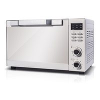 Four à pizza électrique multifonction 30L Four à convection OEM Four turc électrique numérique intelligent en acier inoxydable
