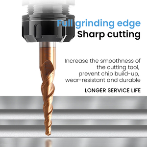 Custom 2f Taper Ball Nose End Mills CNC Engraving <strong>Tools</strong> Woodworking CNC Router <strong>Bits</strong> for Wood Woodworking - Product Image 3