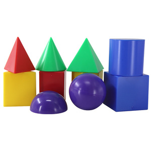 Figuras geométricas sólidas, cubos, cilindros, modelos descomponibles, área superficial desplegable, enseñanza de matemáticas en la escuela primaria - Product Image 5