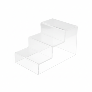 ชั้นวางจอแสดงผลแบบสามขั้นตอนชั้นสำหรับการแสดงสินค้าที่มีประสิทธิภาพ - Product Image 1