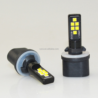 Pièces et accessoires pour véhicules, intérieur et commodité, ampoules, ampoule de phare antibrouillard LED pour voiture, 12 LED 3030 SMD 880 blanc, 12 SMD, éclairage automobile