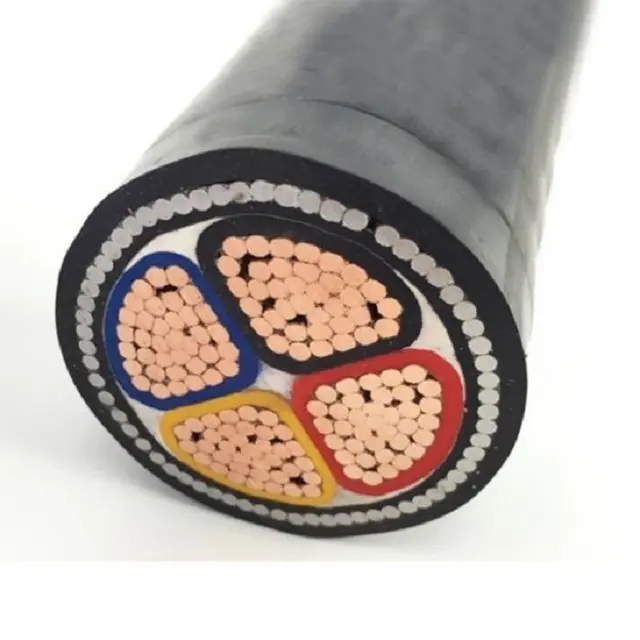 1/6 copper cable xlpe insulation armored cable 4 core 70mm copper cable
