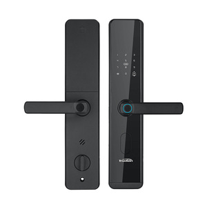 Cerradura Inteligente para Puerta Trudian TD-M1-B con Reconocimiento Facial, Huella Dactilar, Contraseña, <span class=keywords><strong>Tarjeta</strong></span>, Cámara de 2MP, Batería <span class=keywords><strong>Recargable</strong></span> y App Tuya - Product Image 1