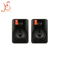 Enceinte de studio active professionnelle de 5 pouces HSYX-27, enceintes de monitoring alimentées pour instruments de musique