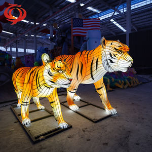 โคมไฟไหมจีนซีกงรูปสัตว์สำหรับเทศกาลดีวาลี รอมฎอน วันวาเลนไทน์ และวันรับปริญญา - ไฟ LED กันน้ำ ขายตรงจากโรงงาน - Product Image 6