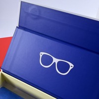 Étui à lunettes en PU TZ617 de haute qualité, taille personnalisée, vente en gros, coffret cadeau pour emballage de détail et commandes en gros