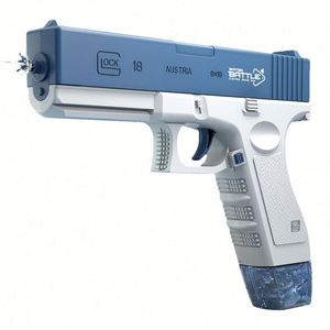 Pistolet à eau électrique automatique portable pour enfants, idéal pour la plage, les jeux d'extérieur, les piscines, les éclaboussures estivales, jouet promotionnel - Product Image 5