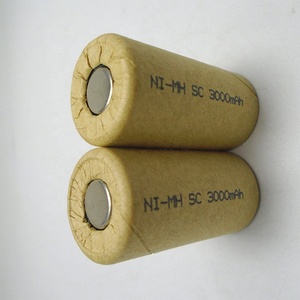 Batería 10C Ni-mh SC3000mAh 1.2V 7.2V 9.6V 12V <span class=keywords><strong>3000mAh</strong></span> Celda de Batería Recargable Nimh - Product Image 6