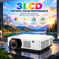 Projecteur de simulation multi-projecteurs 7500 lumens WUXGA 3LCD laser à courte focale pour simulateur de vol