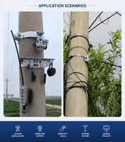 Abrazadera de banda para poste de acero inoxidable, soporte para cable de bajada FTTH, anclaje aéreo, accesorios de montaje para telecomunicaciones