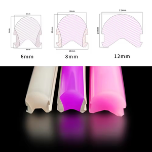 Luce al Neon 6mm 8mm 12mm tappo 12v luce flessibile <span class=keywords><strong>in</strong></span> <span class=keywords><strong>Silicone</strong></span> flessibile luce al Neon Festival decorazione evento - Product Image 4