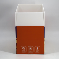 Boîte à frites légère en PP de qualité alimentaire, écologique, recyclable, imperméable, résistante à l'huile, réutilisable pour pommes de terre, riz et graines