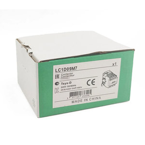 คอนแทคเตอร์ AC แบบ 3 เฟส 3 โพล รุ่น LC1D09M7 9A 4kW ของแท้ 100% ใหม่เอี่ยม คอยล์ 220V 1NO+1NC รับประกัน 18 เดือน - Product Image 6