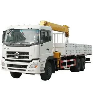 Satılık fabrika düşük fiyat Dongfeng 6x4 12Tons kamyona monte vinç