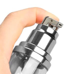 cream pump 60ml 2 oz aluminum