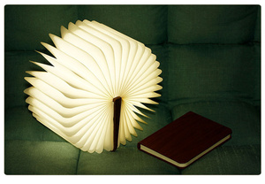 Nouveau produit <span class=keywords><strong>2022</strong></span> lampe de livre Led pliable en cuir PU lampes de livre pliables pour lire les lumières de livre intelligentes USB - Product Image 6