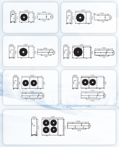 Venta Directa de Fábrica: Unidad Condensadora de Microcanal de 3hp, 208-230v, de Enfriamiento Rápido, Tipo Split, de Montaje en Suelo, para Uso en Cámaras Frigoríficas - Product Image 2